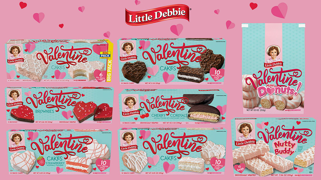 Little Debbie Gears Up for Valentine's Day 2024 - The Rock Father Magazine