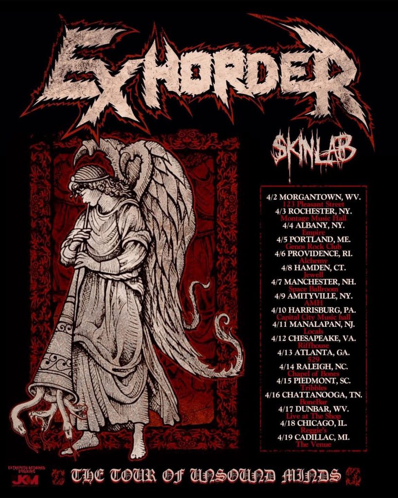 Skinlab x Exhorder Tour 2026